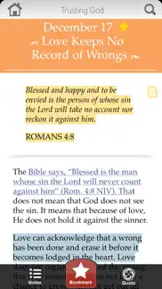 trusting god day by day iphone screenshot 3