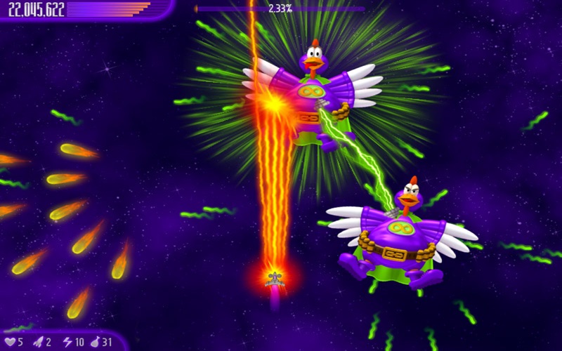 Screenshot #1 pour Chicken Invaders 4