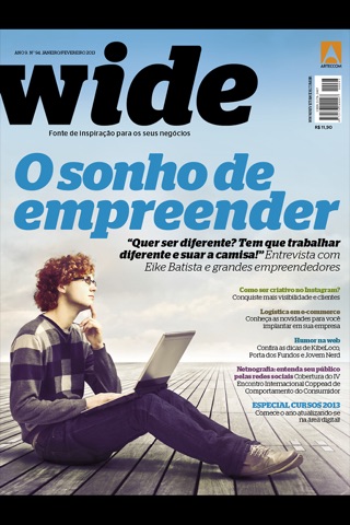 Revista Wide screenshot 2