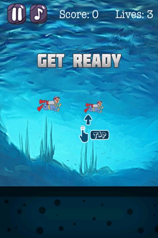 Diver Dan - Treasure Cave Diving Challenge Escape Exam! Pro screenshot 2