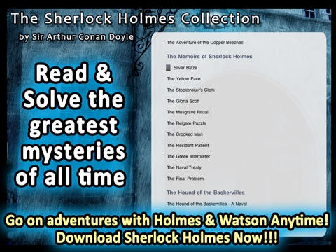 The Sherlock Holmes Collection for iPad screenshot 4