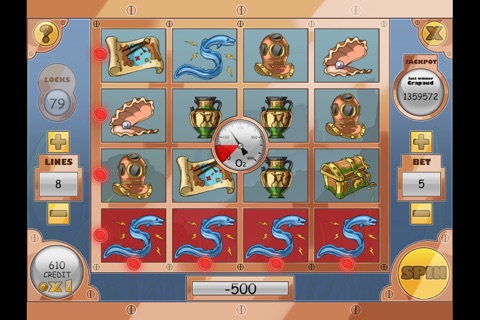 Slot Machine Adventure : Atlantis screenshot 2