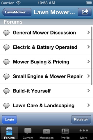 Lawn Mower Forum screenshot 3