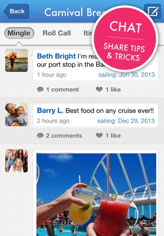 Cruise With Us Pro - The Social Cruise Ship Travel App for Carnival, Celebrity, Norwegian, Princess, MSC, Holland America & Royal Caribbean Cruises screenshot 4