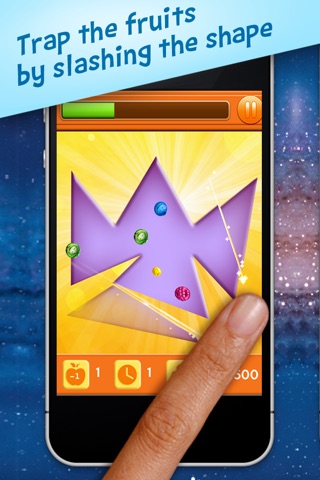 A Fruit King Slash: FREE slicing the juicy balls puzzle game screenshot 2