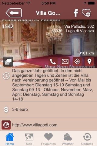 Villa Godi Malinverni - German screenshot 3