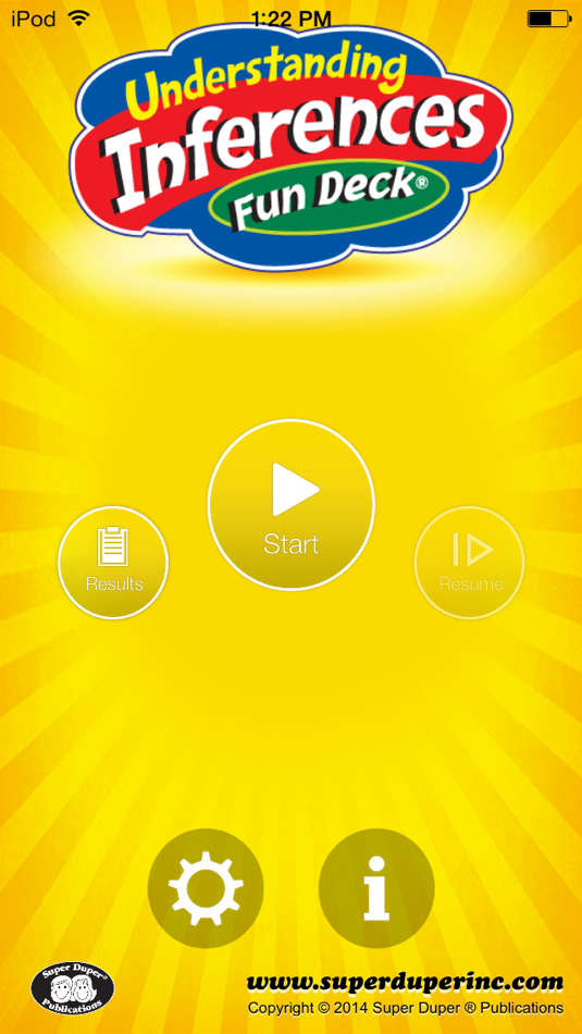 #1. Understanding Inferences Fun Deck (iOS) Podle: Super Duper Publications