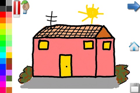 Coloring Book: House and Castle ! Coloring Pages for Toddlers screenshot 2