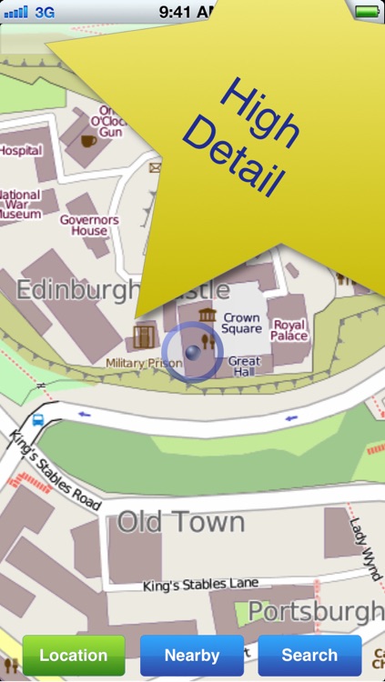 Edinburgh No.1 Offline Map