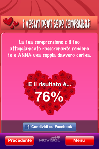 Are your names compatible?: love affinity calculator screenshot 4