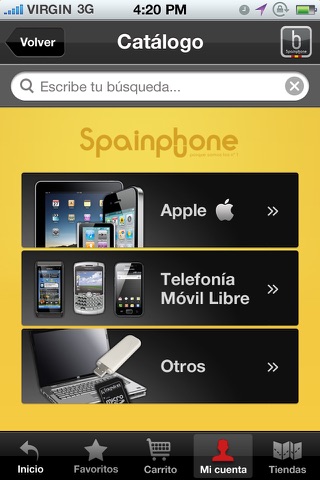 Spainphone screenshot 3