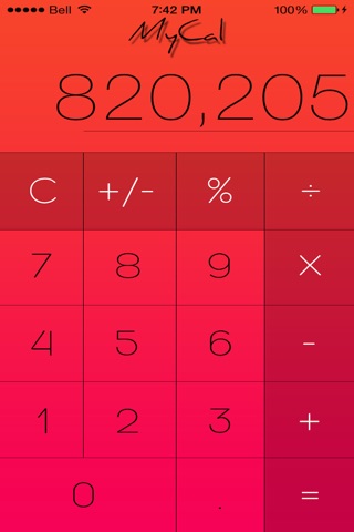 MyCal Calculator screenshot 3