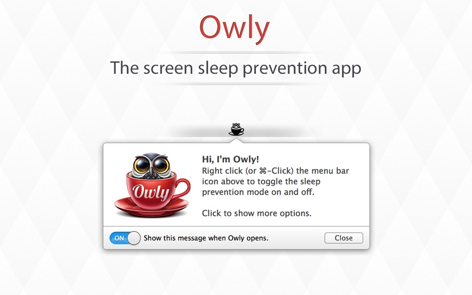 Owly - Prevent Display Sleep - 2.4 - (macOS)
