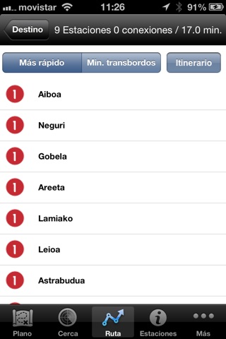 Metro Bilbao screenshot 3