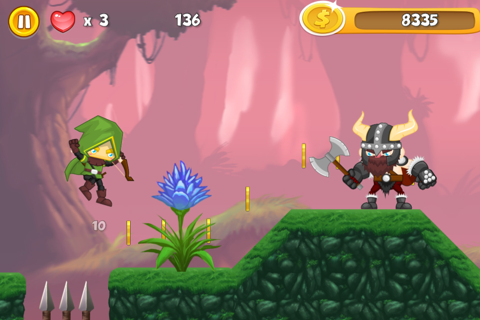 A Mini Viking Warrior vs Monsters & Heroes: Age of Legends screenshot 2