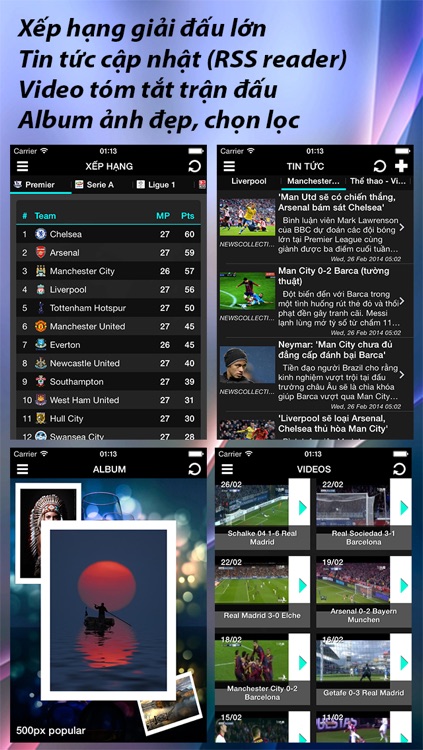 Livescore 360 - Football/soccer, Tennis, Hockey (Kết Quả Thể Thao)