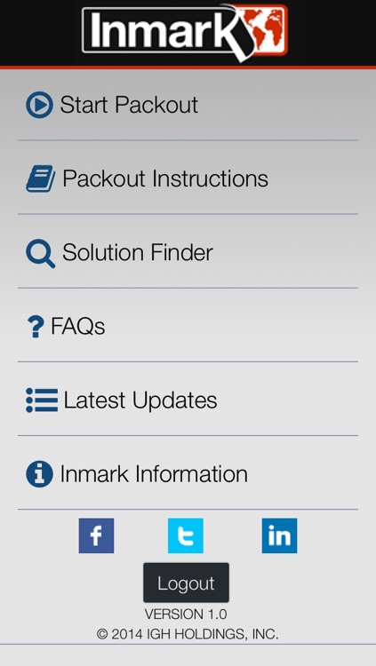 Inmark Packaging App