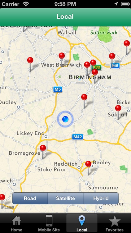 Parts Center Branch Locator