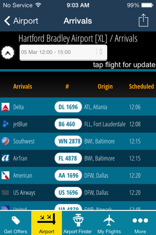 Hartford Airport Info + Radar screenshot 3