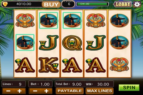 Golden Pharaoh Slots screenshot 3