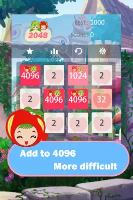 Game screenshot 2048 Apple Pie - number puzzle game apk