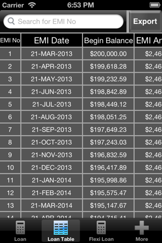 Star Loan Calculator screenshot 2