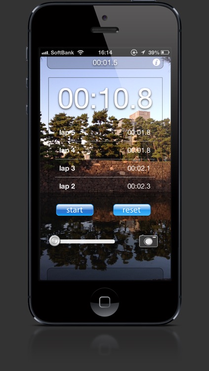 Transparent Stopwatch
