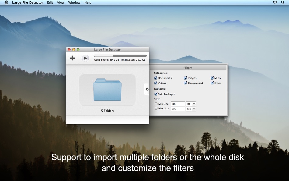 Large File Detector - 2.0.0 - (macOS)