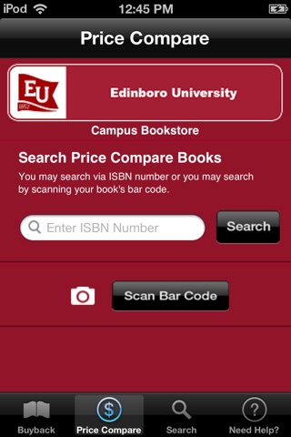 Edinboro Campus Bookstore On the Go screenshot 3