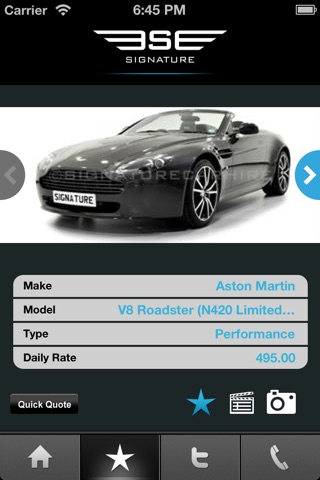 Signature Car Hire screenshot 3