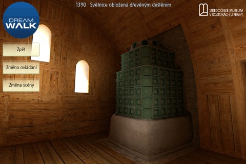 Historické proměny zámku v Roztokách - virtuální rekonstrukce screenshot 3