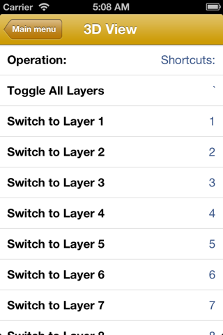 Shortcuts for Blender screenshot 4