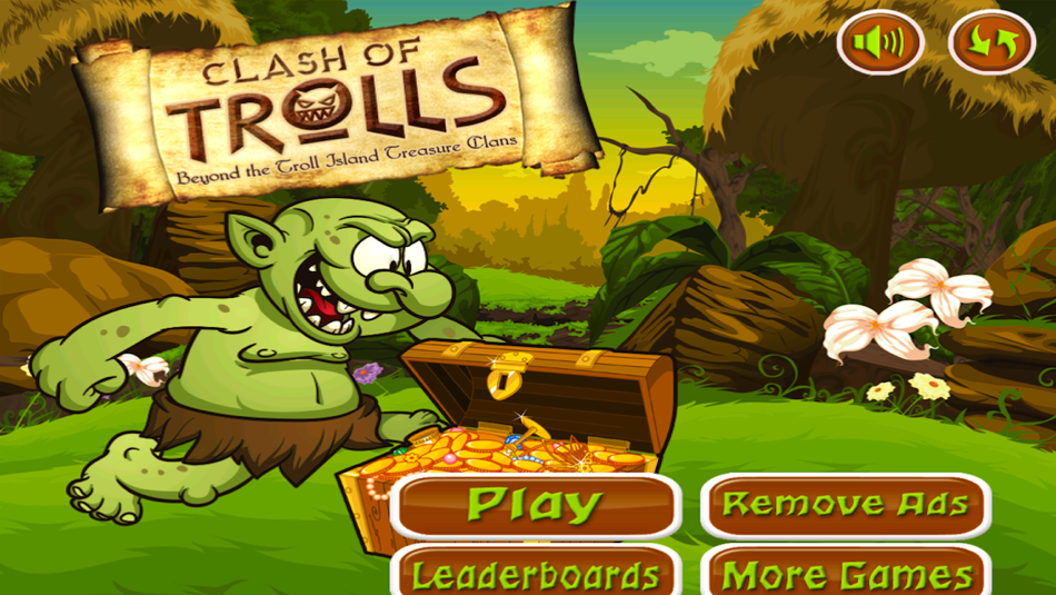 Clash of Trolls Beyond The Troll Island Treasure Clans Find More Gold if You Can - 2.4 - (iOS)