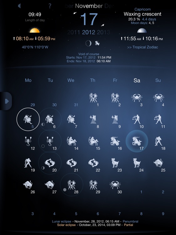 Deluxe Moon HD - Moon Phases Calendar screenshot-3