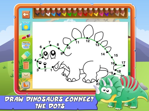 Скачать Dinosaurs Activity Center Paint & Play - All In One Educational Dino Learning Games for Toddlers and Kids