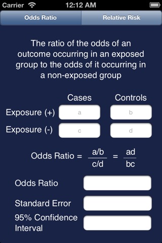 EpiCalc Statistical Tool screenshot 3