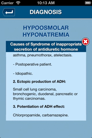 Dysnatremia screenshot 3