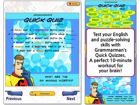 Grammarman HD screenshot 3