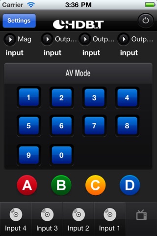 HDBaseT Control Point screenshot 4