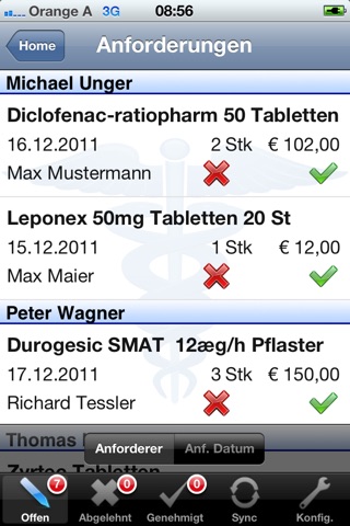 Medikamenten Freigabe screenshot 3