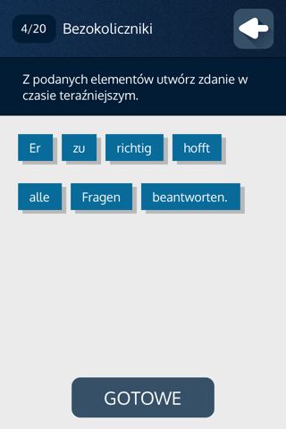 Niemiecki Gramatyka FREE screenshot 4