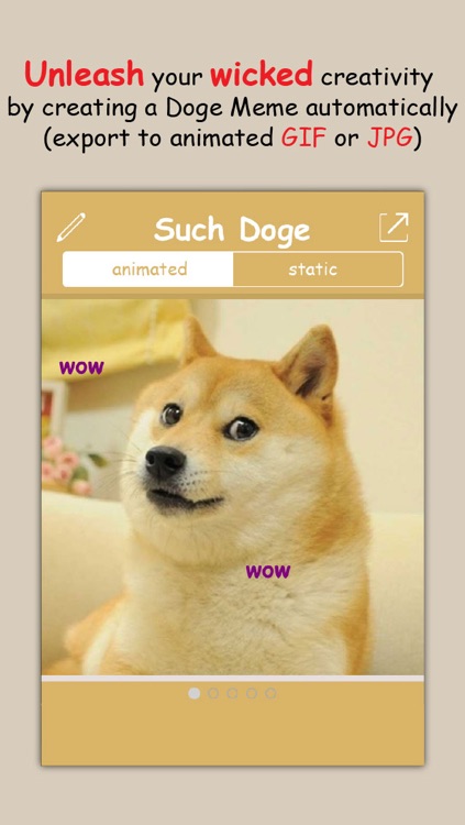 Such Doge - create your own shiba inu doge meme in seconds!