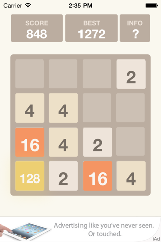 Puzzle 2048 screenshot 2