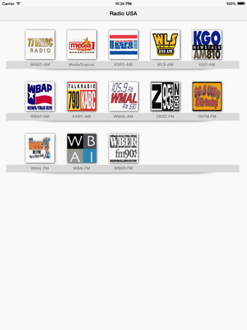 Screenshot #4 pour My USA Radio : All Americaines radios in the same app! Live radio;)