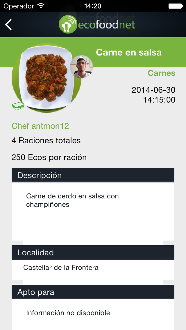 How to cancel & delete Ecofoodnet, intercambia comida from iphone & ipad 3