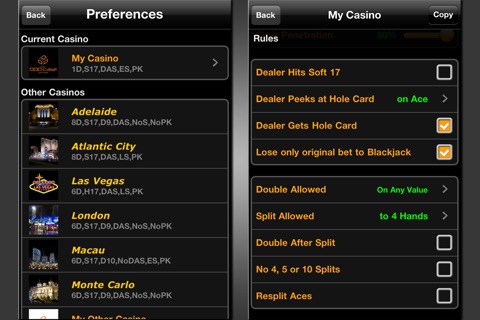 ODDcase Blackjack Lite screenshot 2