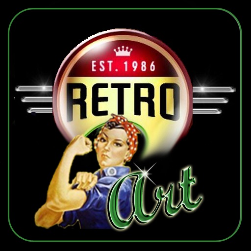 Retro Art - Vintage Posters, Pinups and Advertisements icon