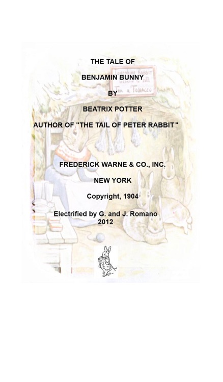 Benjamin Bunny Free Version