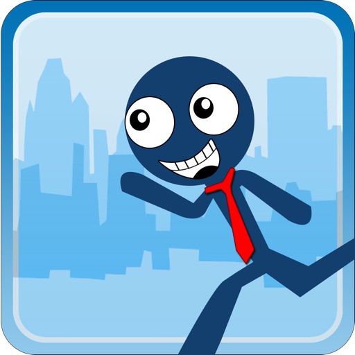 BladeRunner Stickman Chase - Red Tie Super Star of Awesome iOS App