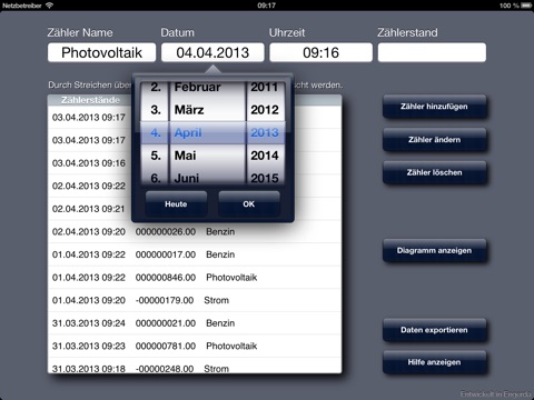 Home Statistics - Manage your consumptions screenshot 2